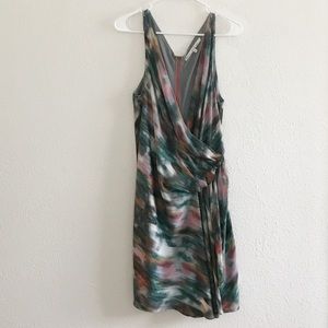 RACHEL Rachel Roy Multicolor Drape Front Dress